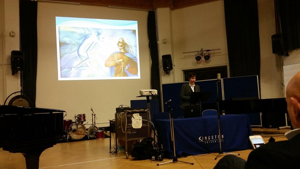 Picture of me presenting, 6 November 2014