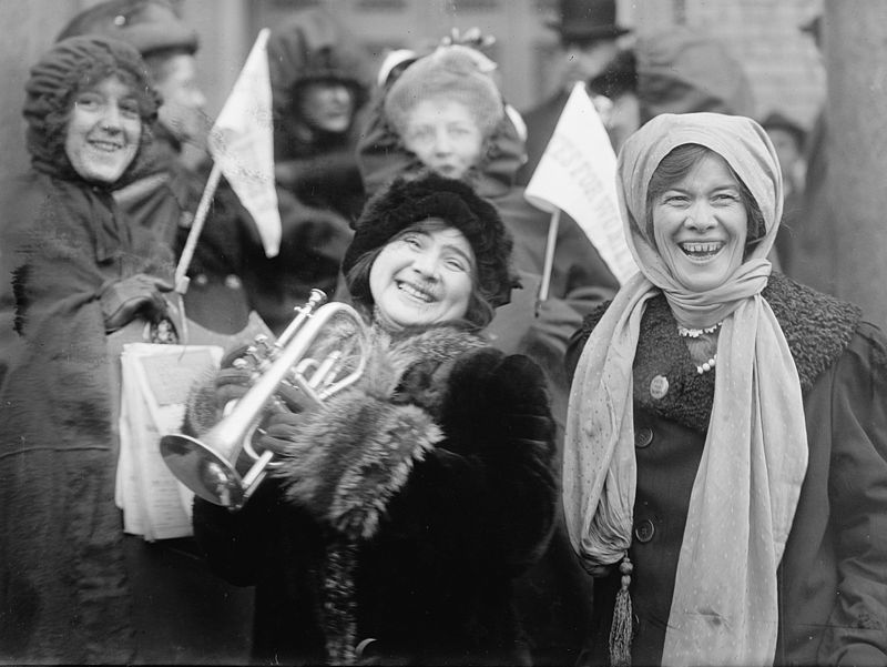 U.S. suffragists, 1913