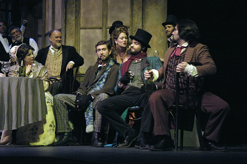 Scene from La Boheme