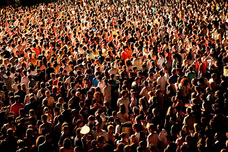 Exit Festival audience 2012. Marko Ercegović, CC-BY-SA 3.0