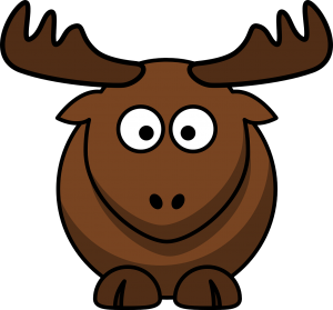 Cartoon reindeer