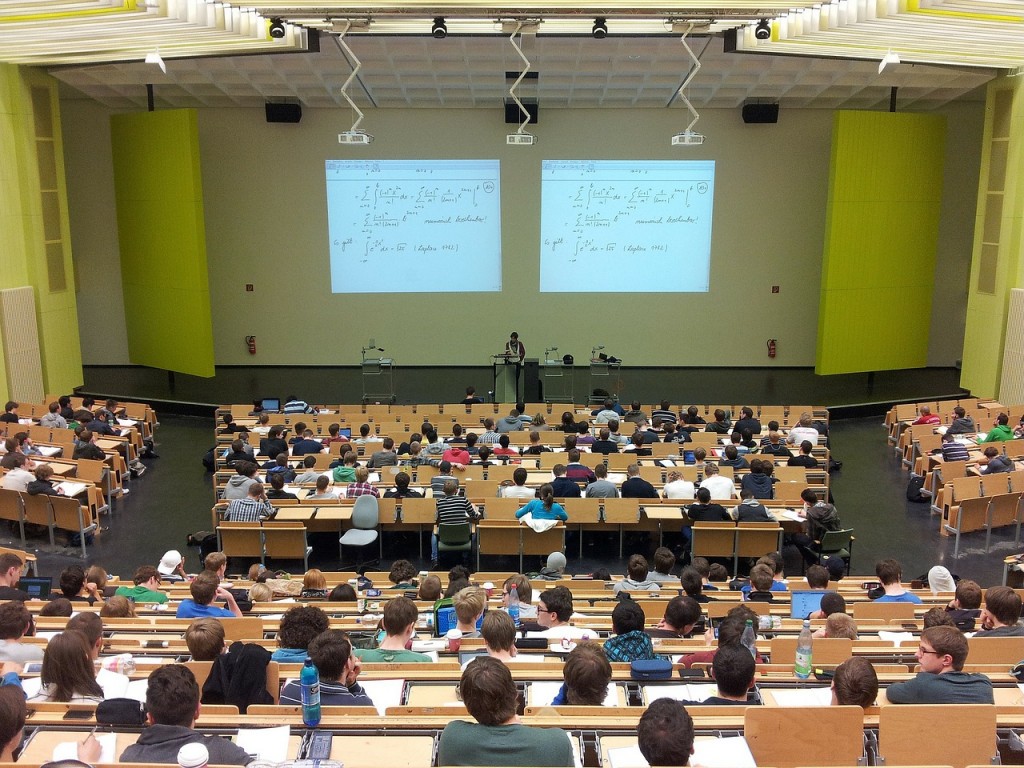 University lecture theatre