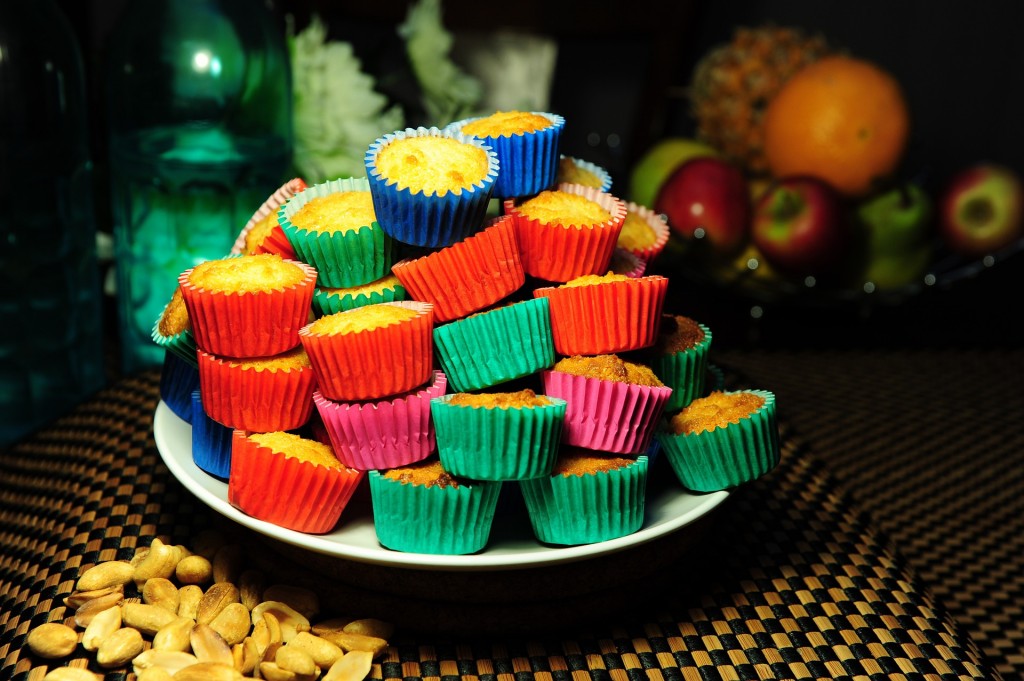 Plate of macaroons